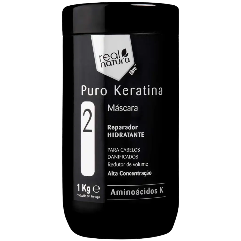 Máscara com Aminoácidos - Puro Keratina - Real Natura 1kg