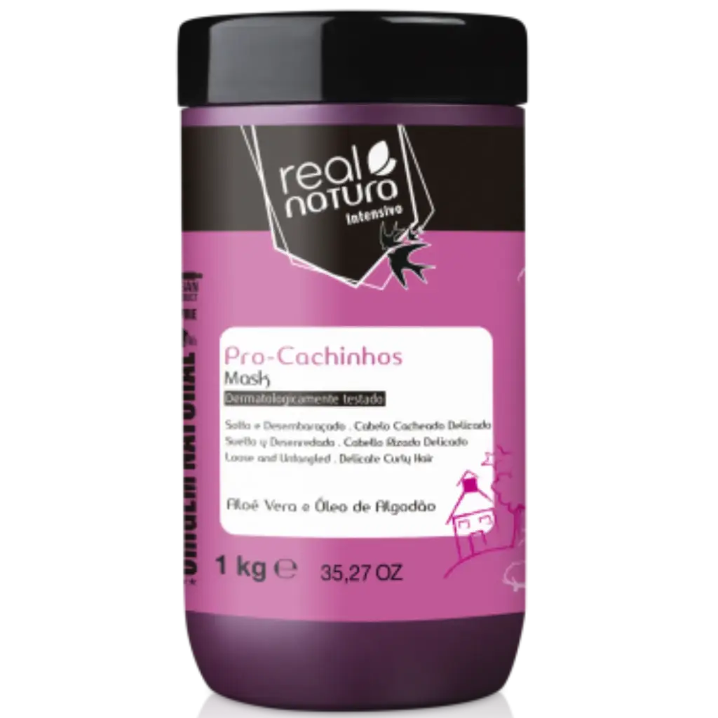 Masque  Enfant - Pro-Cachinhos - Huile Végétale de Coton - Real Natura 1kg