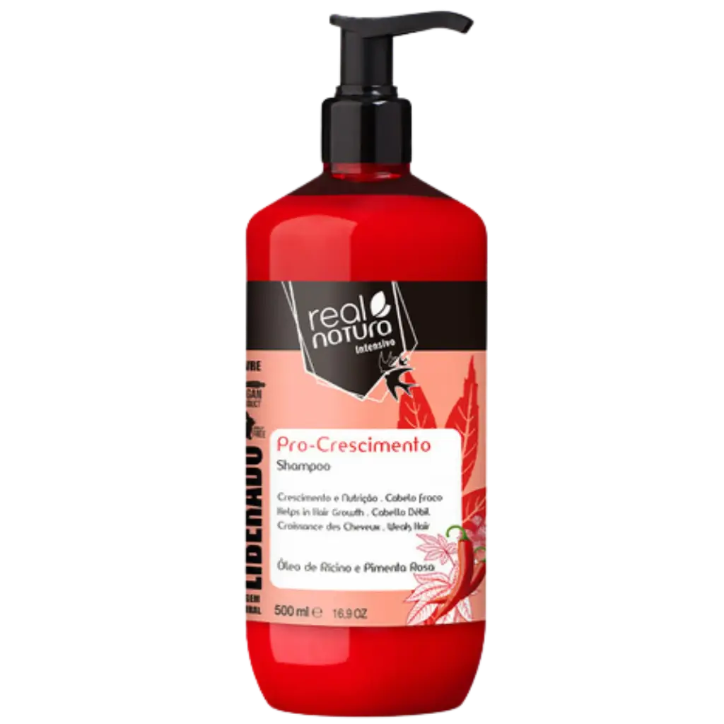 Shampoing de Pousse - Pro-Crescimento - Real Natura 500ml
