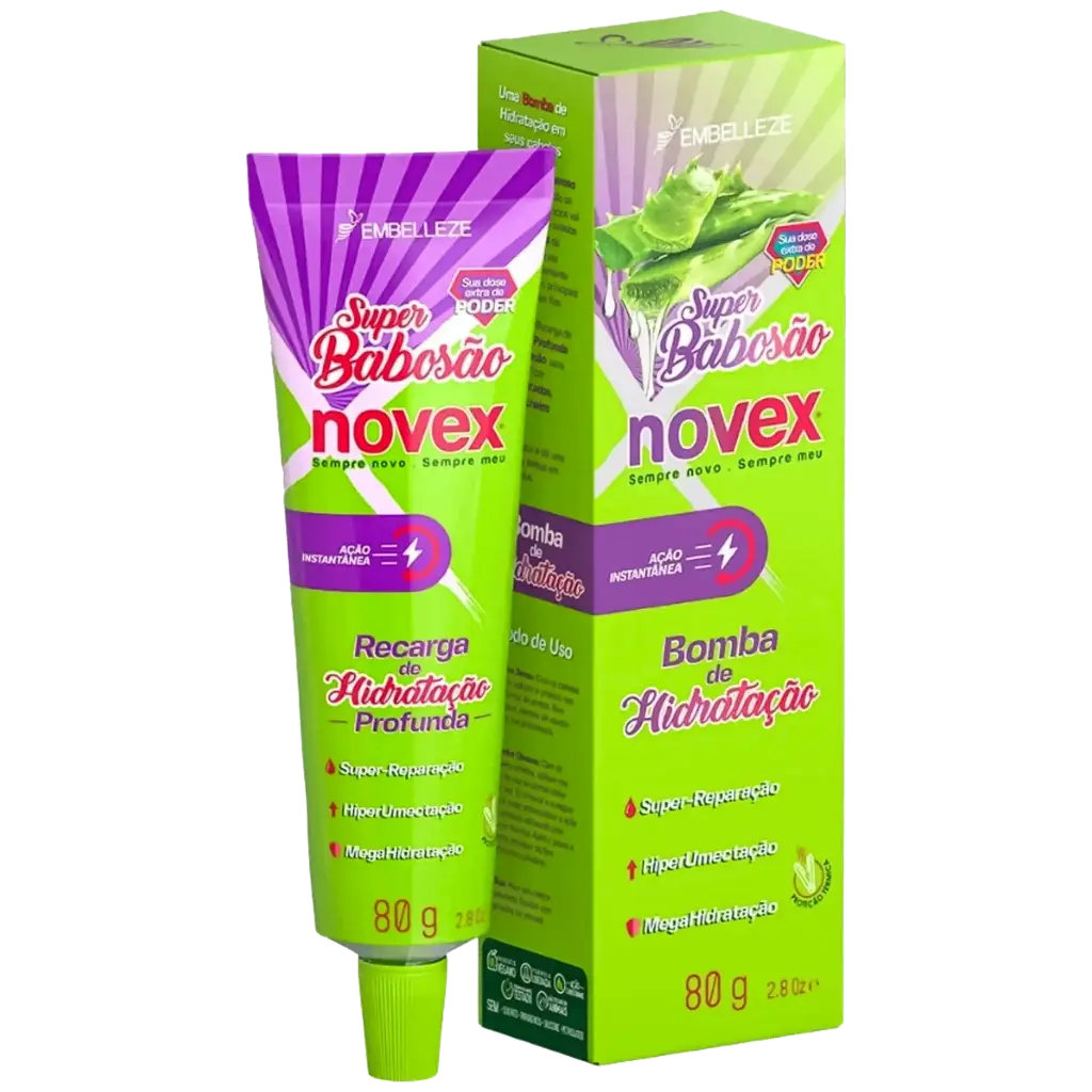 Recharge d'Hydratation - Super Babosão Aloe Vera - Novex 80g
