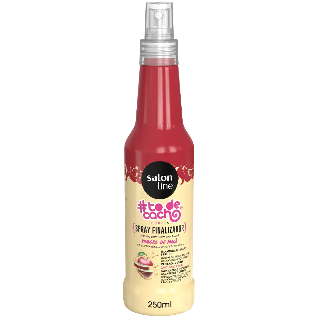 Spray Finalisant Acidifiant - Vinaigre de Pomme - #To De Cacho - Salon Line 250ml