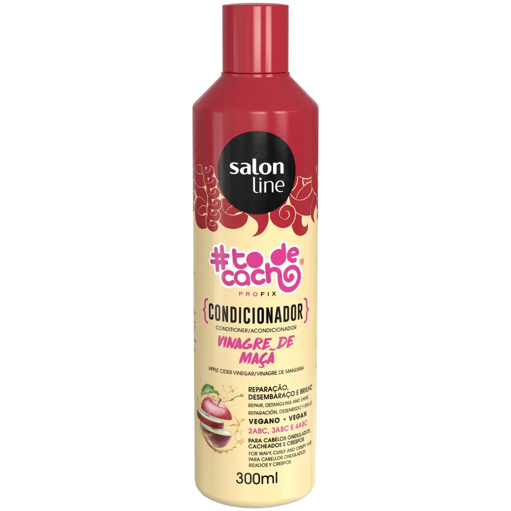 Condicionador - Vinagre de Maçã - #To De Cacho - Salon Line 300ml
