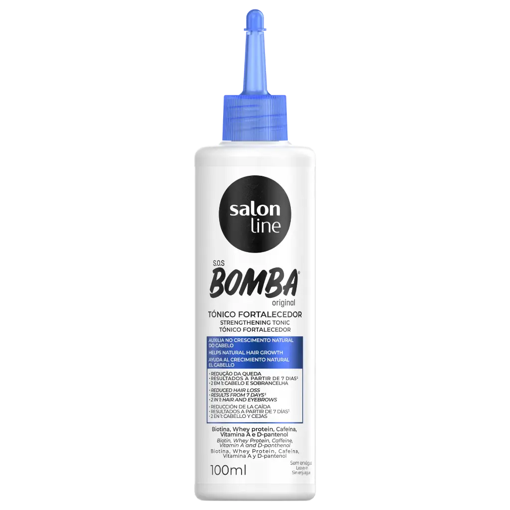Tonique Fortifiant pour la Croissance Capillaire - SOS Bomba - Salon Line 100ml