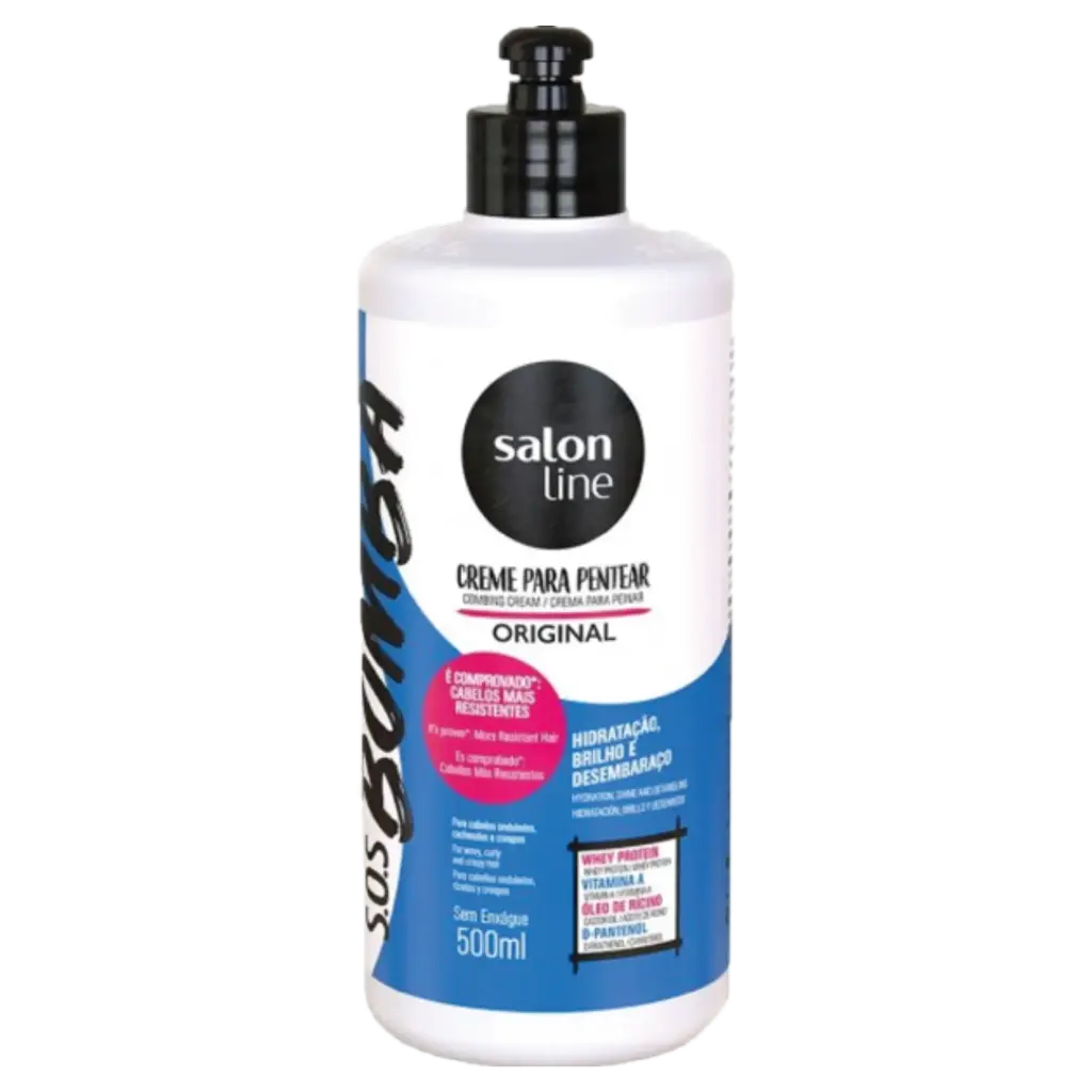 Crème Coiffante Vitaminé - SOS Bomba Original - Salon Line 300ml