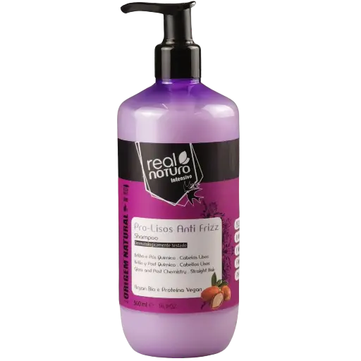 [5600493402166] Shampooing pour cheveux lisses - Pro-Lisos Anti Frizz - Real Natura 500ml