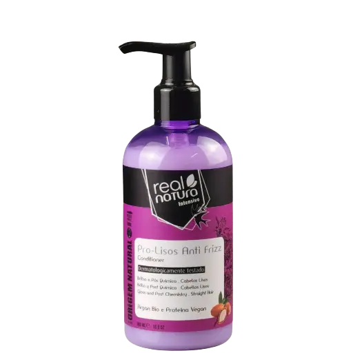 [5600493410086] Conditionneur pour cheveux lisses - Pro-Lisos Anti Frizz - Real Natura 300ml