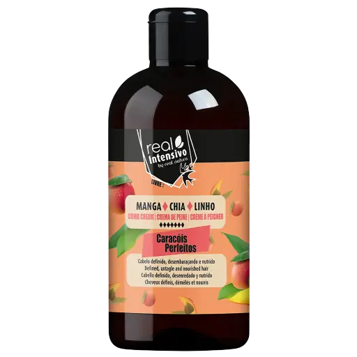 [5600493409684] Crème Coiffante - Caracois Perfeitos - Mangue, Chia et Lin - Real Natura 300ml
