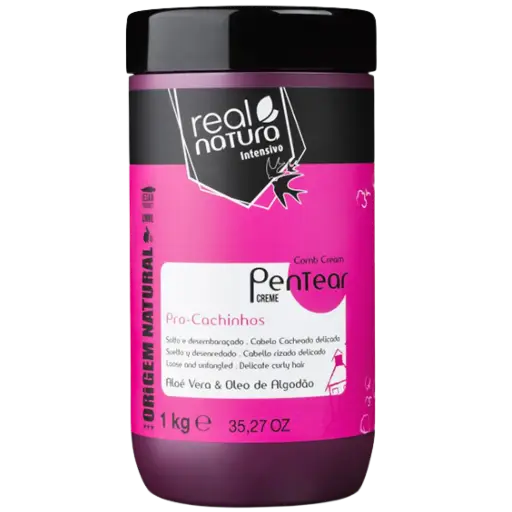 [5600493410048] Crème Coiffante  Enfant - Pro-Cachinhos - Huile Végétale de Coton - Real Natura 1kg