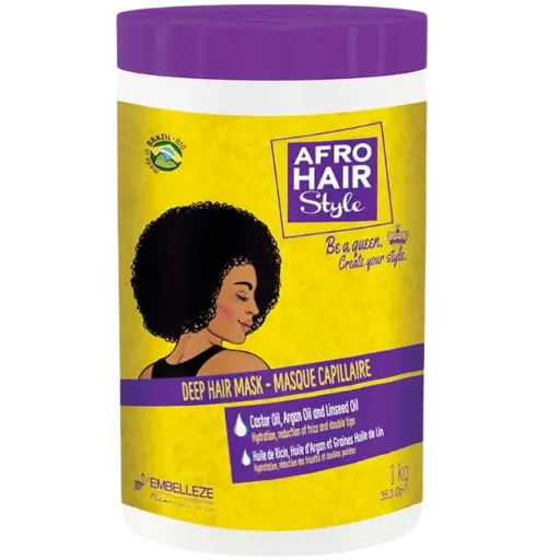 [876120003883] Masque Hydratant pour Cheveux Crépus - Style Afro Hair - Embelleze 1kg