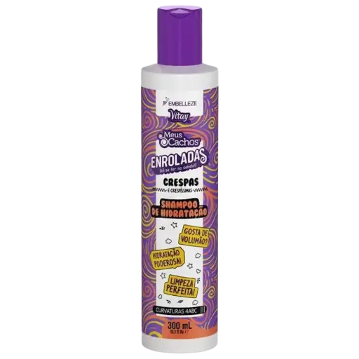 [876120004255] Shampooing pour Cheveux Crépus - Meus Cachos Enroladas Crespas - Novex 300ml