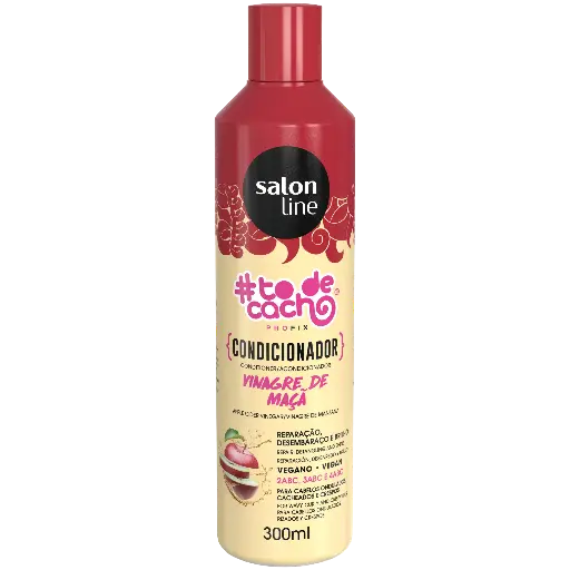 [7908458316328] Conditionneur - Vinaigre de Pomme - #To De Cacho - Salon Line 300ml