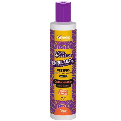 [876120004262] Conditionneur pour Cheveux Crépus - Meus Cachos Enroladas Crespas - Novex 300ml