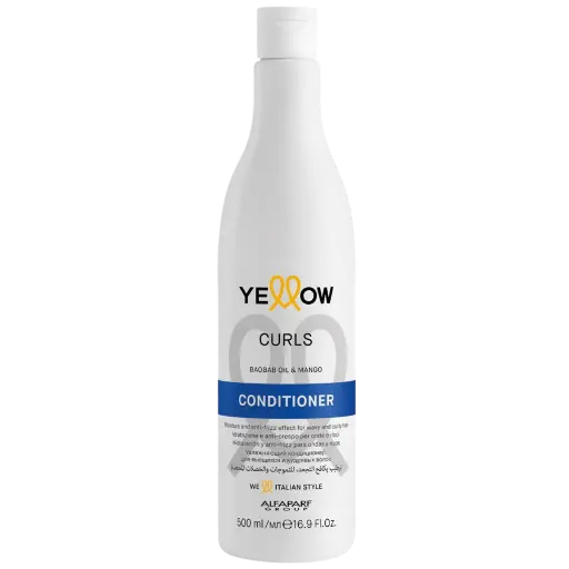 [8022297113609] Conditionneur - Curls Baobab Oil & Mango - Yellow 250ml
