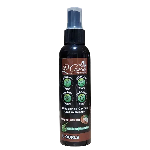 [0] Spray Activateur de Boucles - Coco et Aloe Vera - D Guisa 150ml