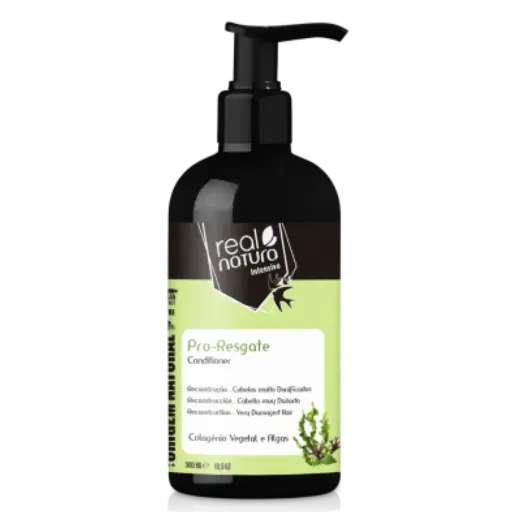 [5600493410154] Conditionneur Réparateur - Spiruline et Algue Chlorella - Pro-Resgate - Real Natura 300ml