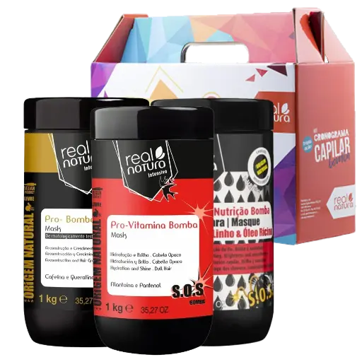 [5600493404900] Mini Kit Programme Capillaire SOSBomba Real Natura 3x1kg