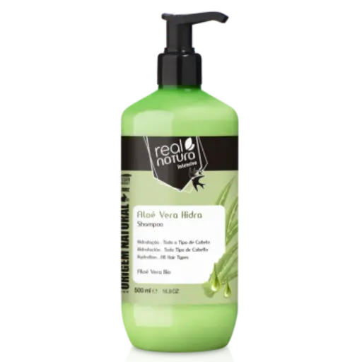[5600493406218] Shampoing - Aloe Vera Hidra Bio - Real Natura 500ml
