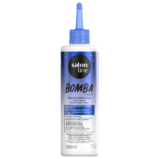 [7908458325696] Tonique de Nuit pour la Croissance Capillaire - SOS Bomba original - Salon Line 100ml