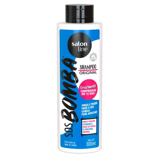 [7908458303915] Shampooing Vitaminé - SOS Bomba Original - Salon Line 300ml