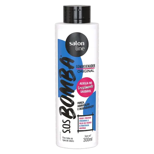 [7908458303557] Conditionneur Vitaminé - SOS Bomba Original - Salon Line 300ml