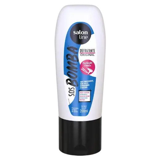 [7908458305643] Crème Coiffante Vitaminée Anti-Frisottis - SOS Bomba Original - Salon Line 200ml