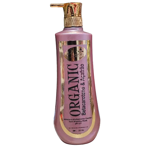 [7892451224783] Lissage Brésilien Sans Formol - Organic - Bêta-Carotène & Curcuma - D Guisa 800m